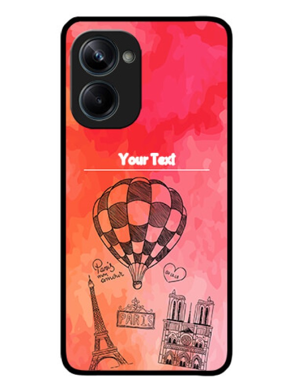 Custom Realme 10 Pro 5G Custom Metal Phone CaseParis Theme Design