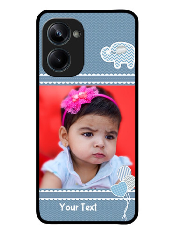 Custom Realme 10 Pro 5G Custom Metal Phone CaseWith Kids Pattern Design