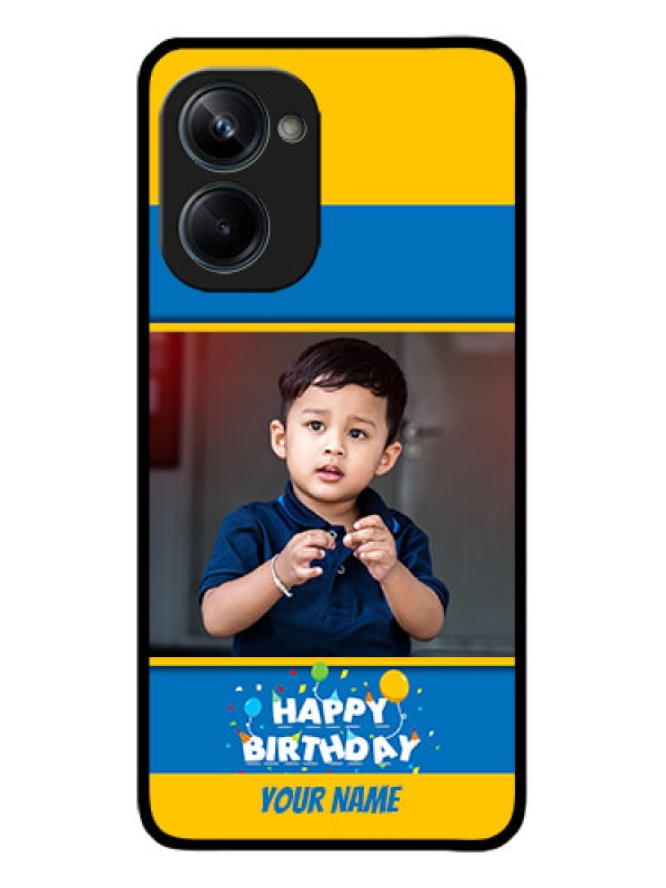 Custom Realme 10 Pro 5G Custom Metal Phone CaseBirthday Wishes Design