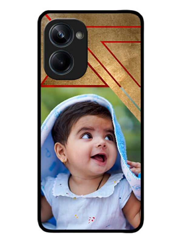 Custom Realme 10 Pro 5G Custom Metal Phone CaseGradient Abstract Texture Design