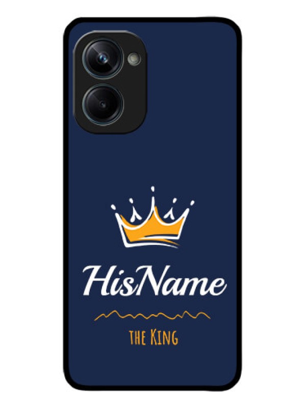 Custom Realme 10 Pro 5G Custom Metal Phone CaseKing With Name Design