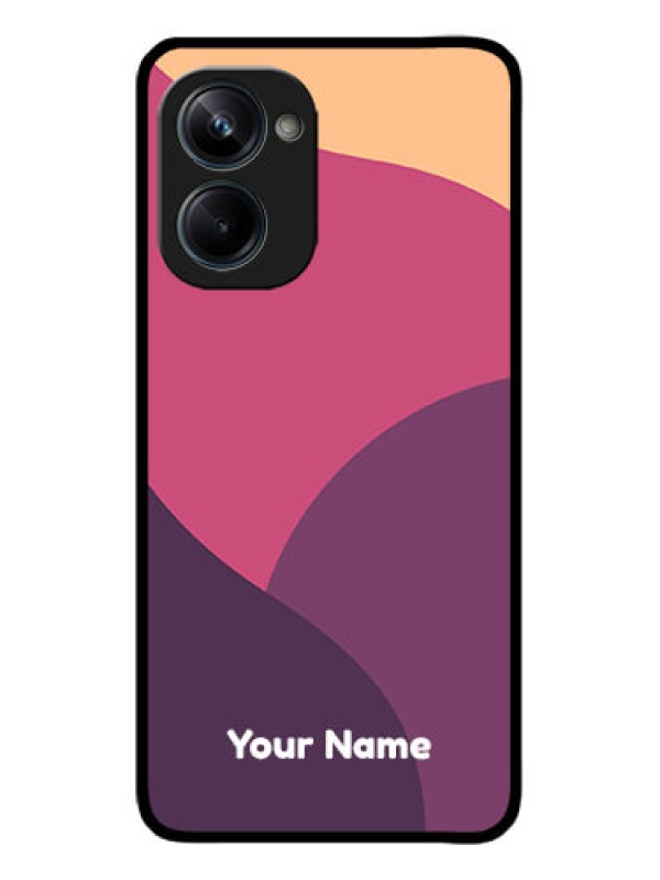 Custom Realme 10 Pro 5G Custom Metal Phone CaseMixed Multi - Colour Abstract Art Design