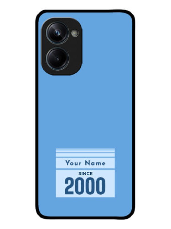 Custom Realme 10 Pro 5G Custom Metal Phone CaseCustom Year Of Birth Design