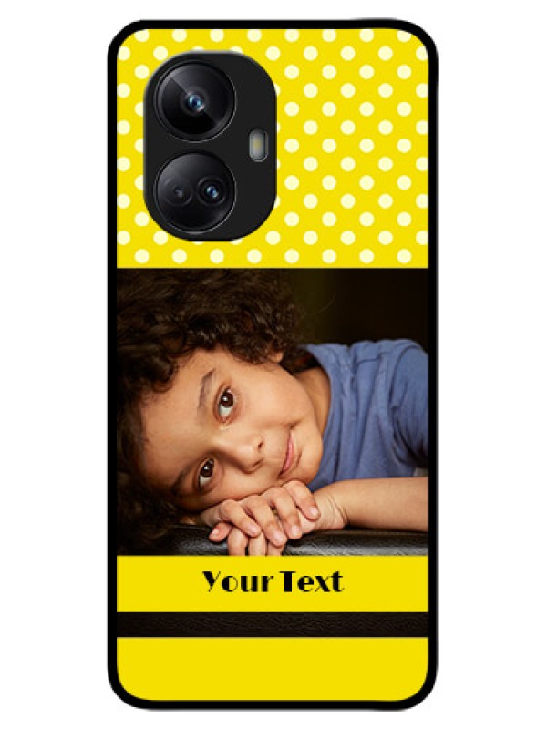 Custom Realme 10 Pro Plus 5G Custom Metal Phone CaseBright Yellow Case Design