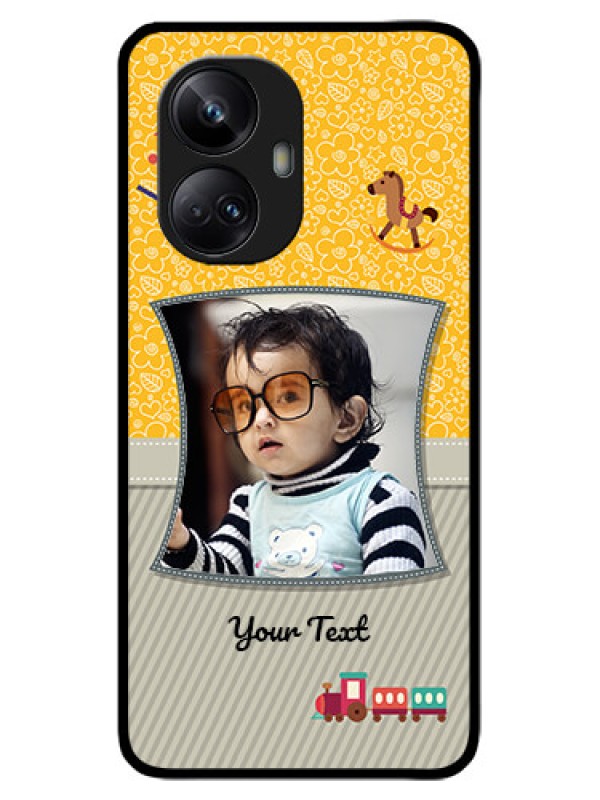 Custom Realme 10 Pro Plus 5G Custom Metal Phone CaseBaby Picture Upload Design