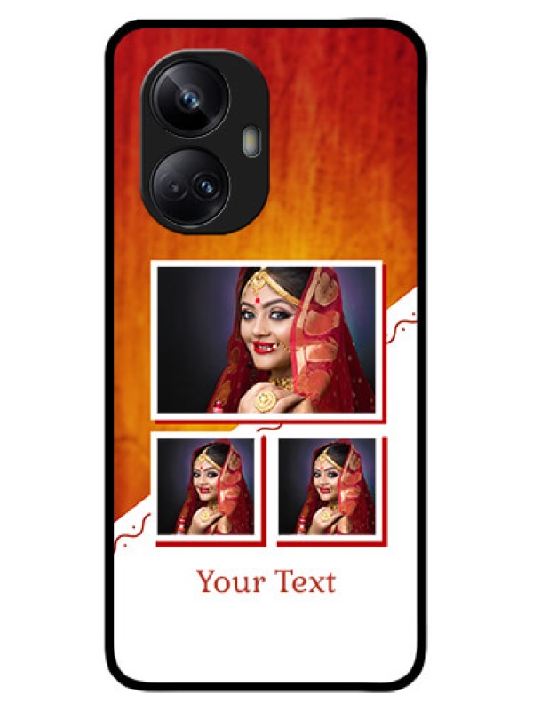 Custom Realme 10 Pro Plus 5G Custom Metal Phone CaseWedding Memories Design