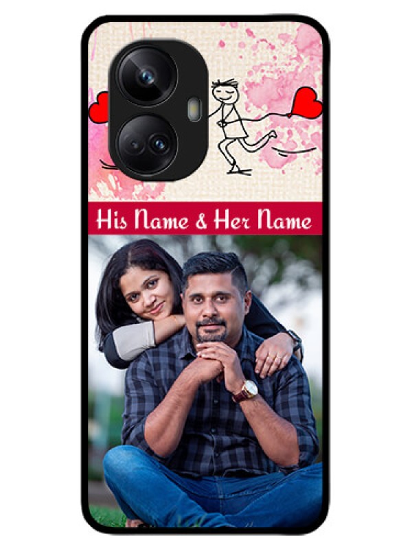 Custom Realme 10 Pro Plus 5G Custom Metal Phone CaseYou And Me Case Design