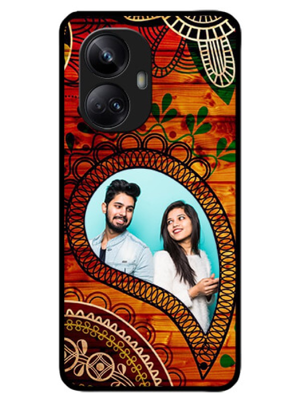 Custom Realme 10 Pro Plus 5G Custom Metal Phone CaseAbstract Colorful Design