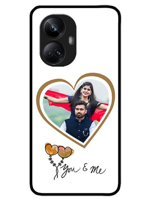 Custom Realme 10 Pro Plus 5G Custom Metal Phone CaseYou and Me Design