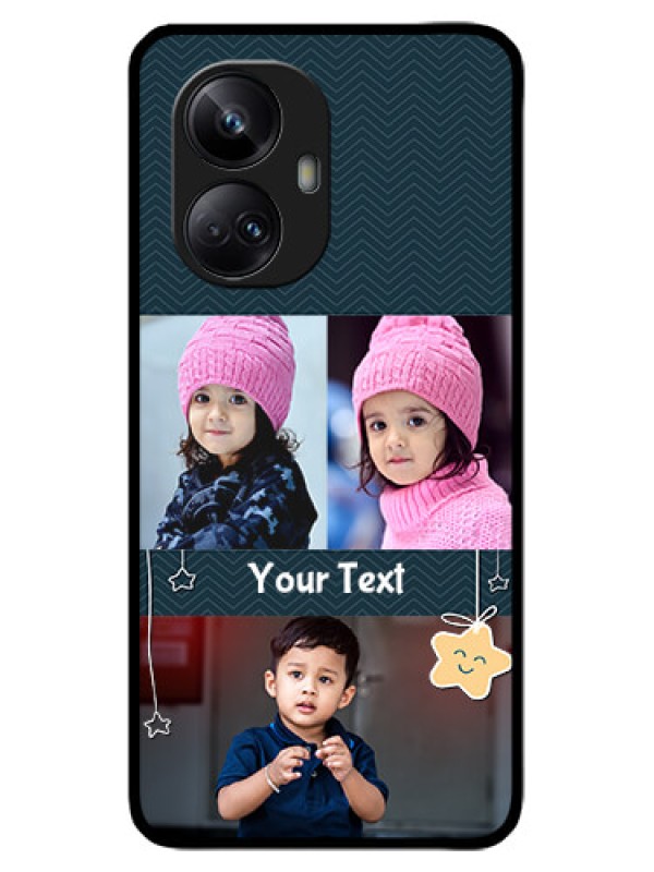 Custom Realme 10 Pro Plus 5G Custom Metal Phone CaseHanging Stars Design