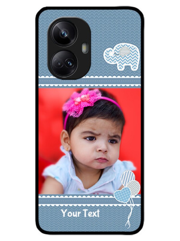 Custom Realme 10 Pro Plus 5G Custom Metal Phone CaseWith Kids Pattern Design