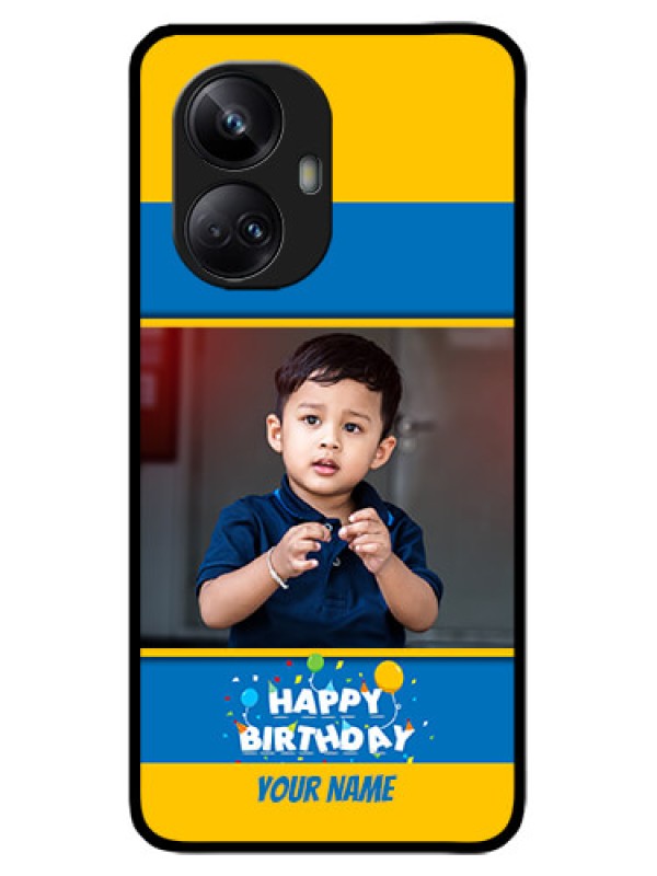 Custom Realme 10 Pro Plus 5G Custom Metal Phone CaseBirthday Wishes Design