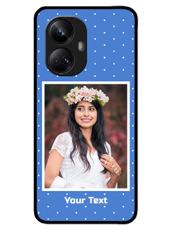 Custom Realme 10 Pro Plus 5G Custom Metal Phone CasePolka Dots Design