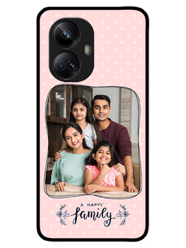 Custom Realme 10 Pro Plus 5G Custom Metal Phone CaseFamily With Dots Design