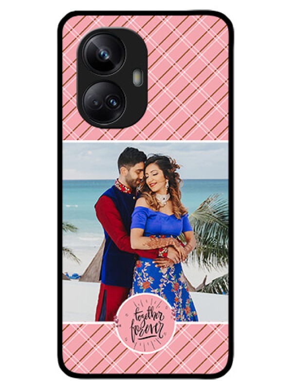 Custom Realme 10 Pro Plus 5G Custom Metal Phone CaseTogether Forever Design