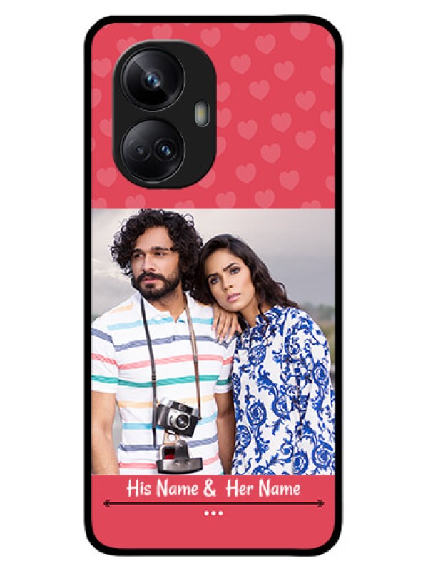 Custom Realme 10 Pro Plus 5G Custom Metal Phone CaseSimple Love Design