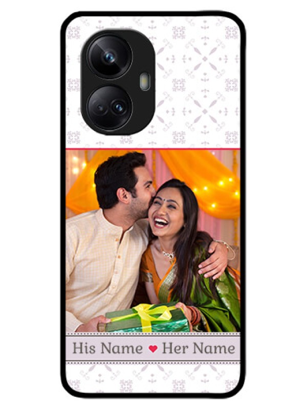 Custom Realme 10 Pro Plus 5G Custom Metal Phone CaseWith Photo And Ethnic Design