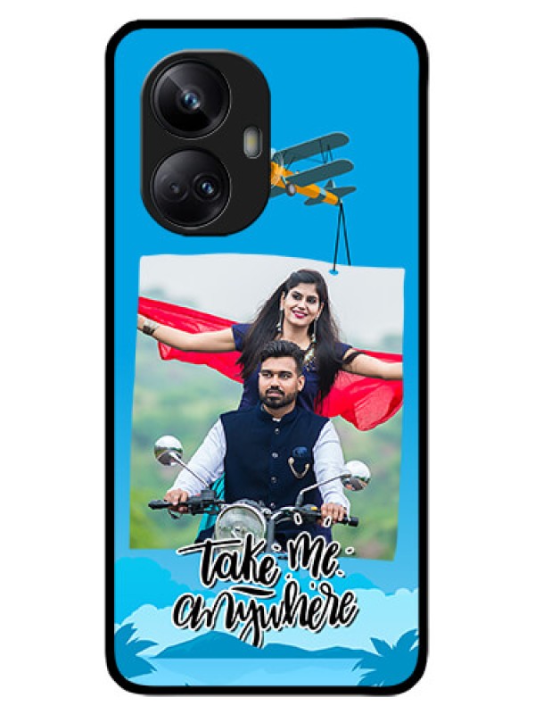 Custom Realme 10 Pro Plus 5G Custom Metal Phone CaseTraveller Design