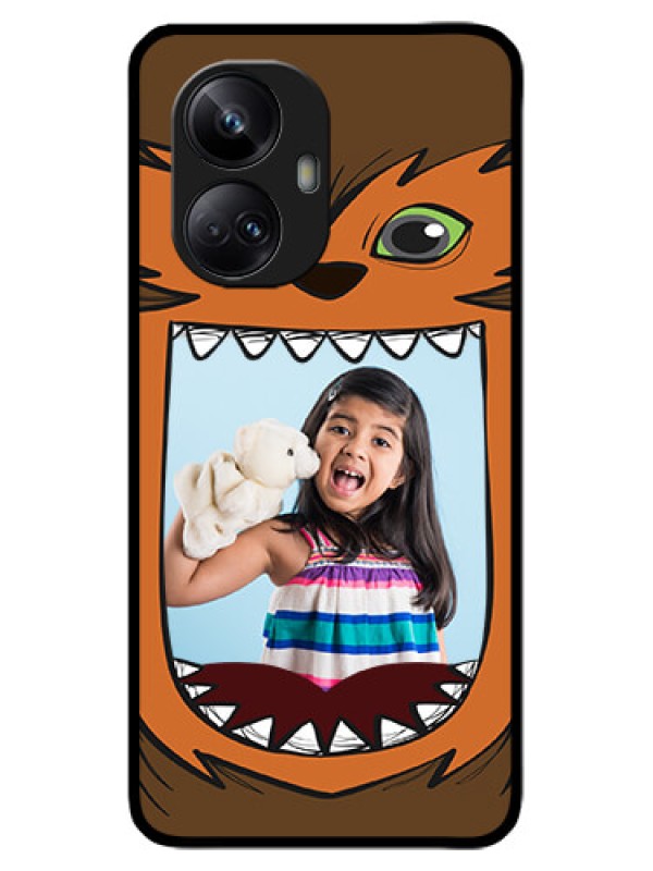 Custom Realme 10 Pro Plus 5G Custom Metal Phone CaseOwl Monster Back Case Design