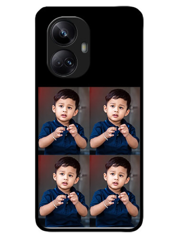 Custom Realme 10 Pro Plus 5G Custom Metal Phone Case4 Image Holder Design