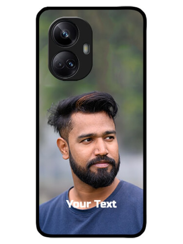 Custom Realme 10 Pro Plus 5G Custom Metal Phone CasePhoto With Text Design