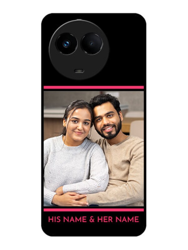 Custom Realme 11 5G Custom Metal Phone CaseWith Add Text Design