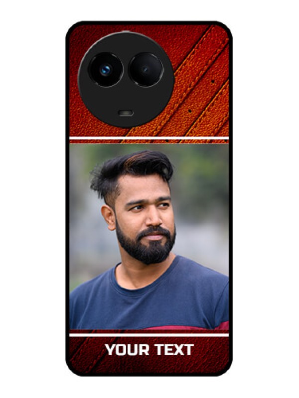 Custom Realme 11 5G Custom Metal Phone CaseLeather Phone Case Design