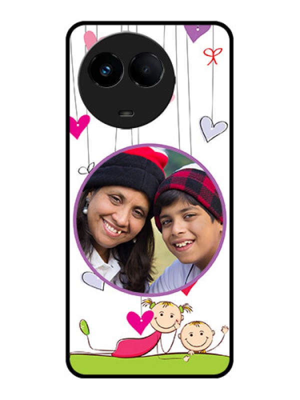 Custom Realme 11 5G Custom Metal Phone CaseCute Kids Phone Case Design