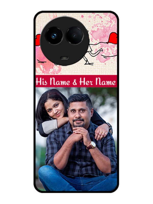 Custom Realme 11 5G Custom Metal Phone CaseYou And Me Case Design