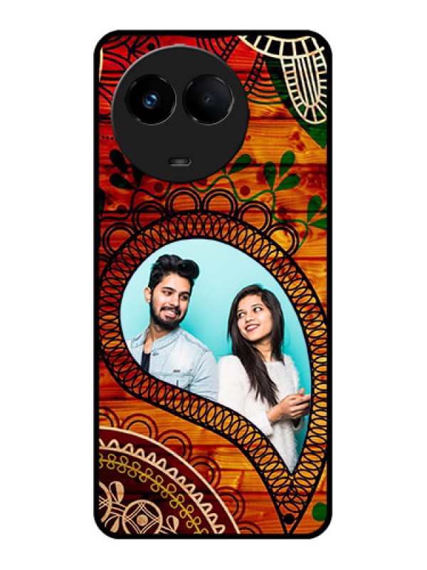 Custom Realme 11 5G Custom Metal Phone CaseAbstract Colorful Design