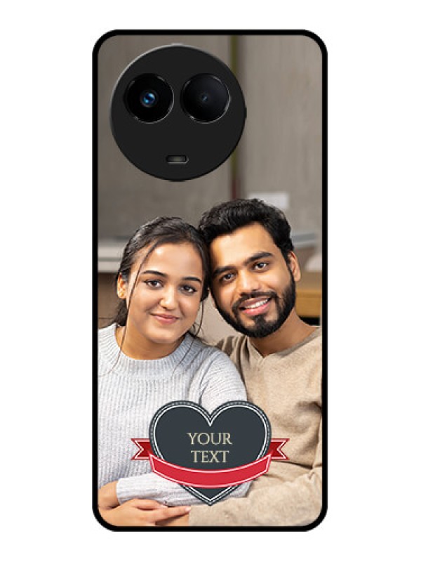 Custom Realme 11 5G Custom Metal Phone CaseJust Married Couple Design