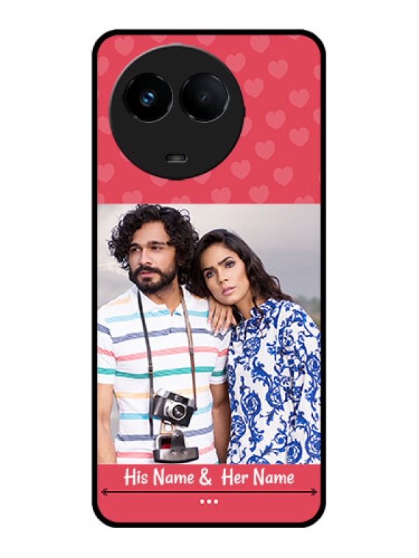Custom Realme 11 5G Custom Metal Phone CaseSimple Love Design