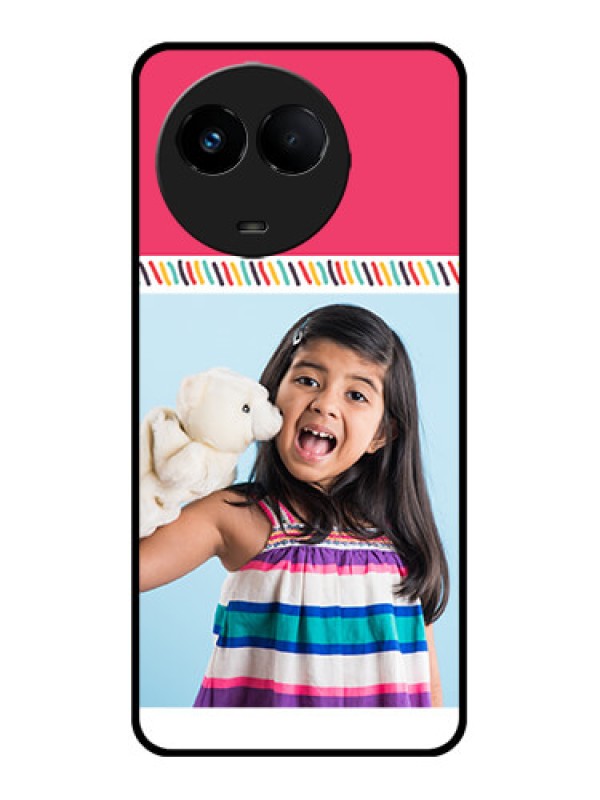 Custom Realme 11 5G Custom Metal Phone CaseLine Art Design