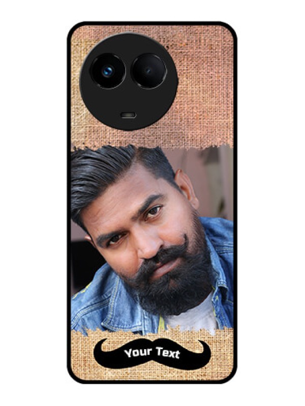 Custom Realme 11 5G Custom Metal Phone CaseWith Texture Design