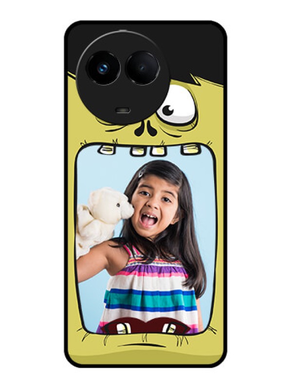 Custom Realme 11 5G Custom Metal Phone CaseCartoon Monster Back Case Design