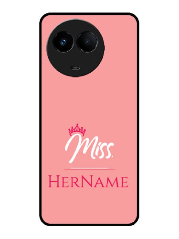 Custom Realme 11 5G Custom Metal Phone CaseMrs With Name Design