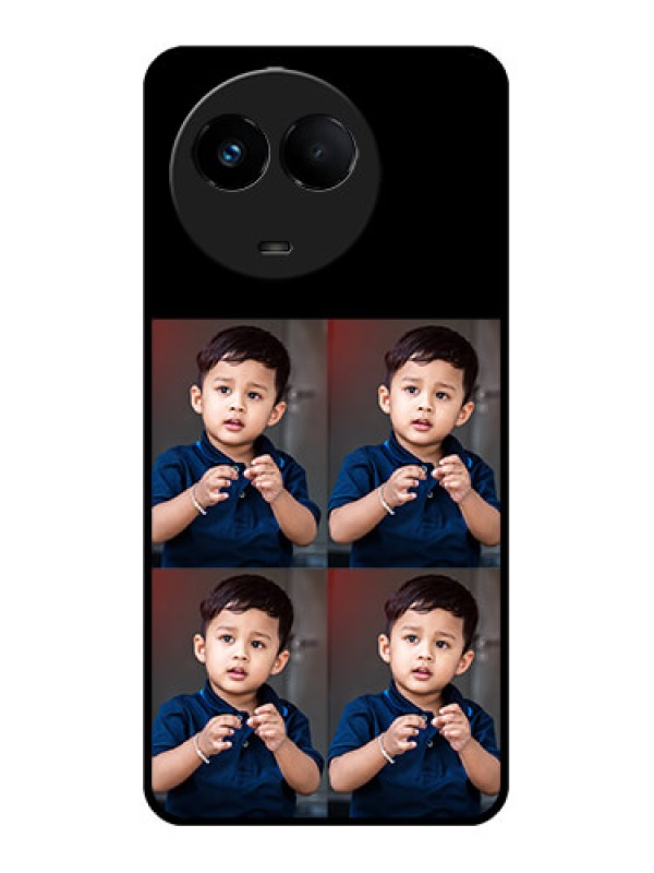 Custom Realme 11 5G Custom Metal Phone Case4 Image Holder Design