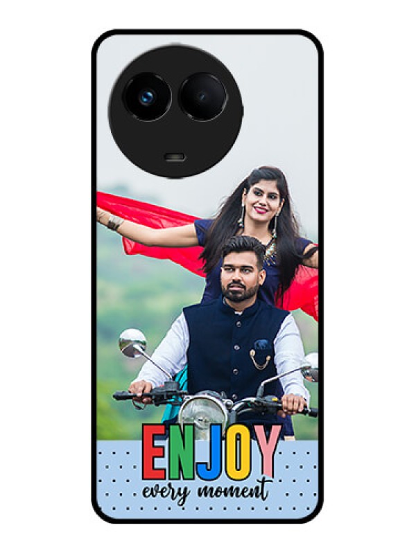 Custom Realme 11 5G Custom Metal Phone CaseEnjoy Every Moment Design