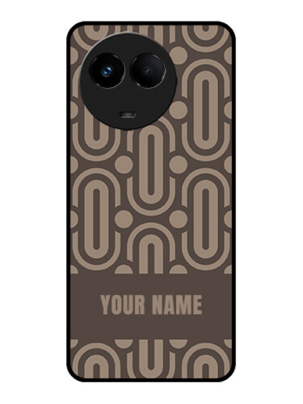 Custom Realme 11 5G Custom Metal Phone CaseCaptivating Zero Pattern Design