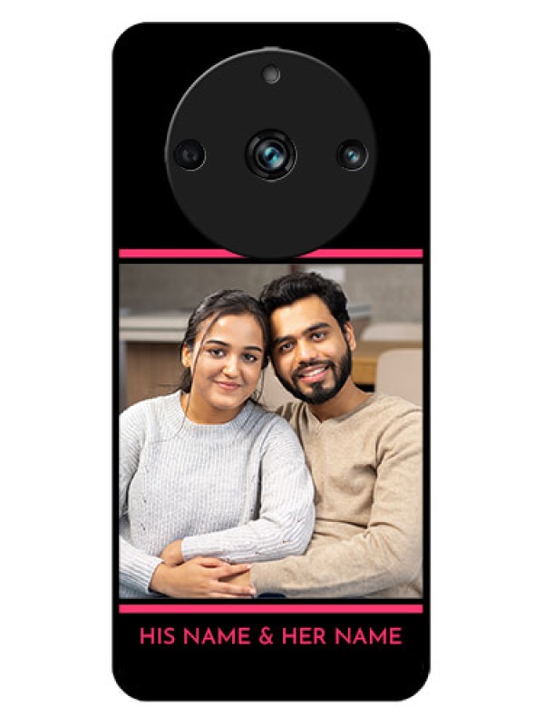 Custom Realme 11 Pro 5G Custom Metal Phone CaseWith Add Text Design