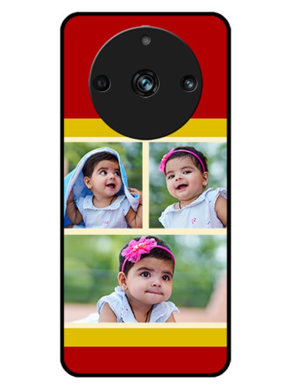 Custom Realme 11 Pro 5G Custom Metal Phone CaseMultiple Pic Upload Design