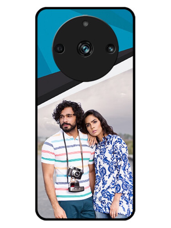 Custom Realme 11 Pro 5G Custom Metal Phone CaseSimple Pattern Photo Upload Design