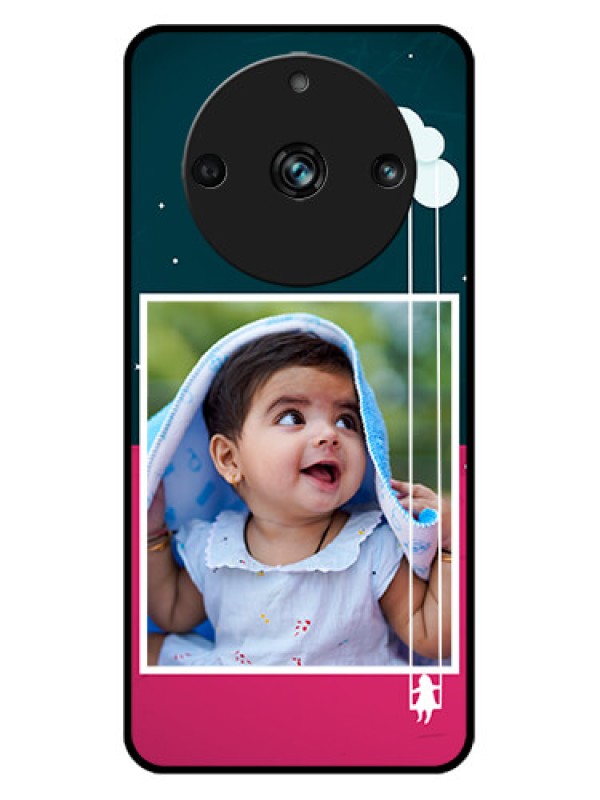 Custom Realme 11 Pro 5G Custom Metal Phone CaseCute Girl With Cloud Design