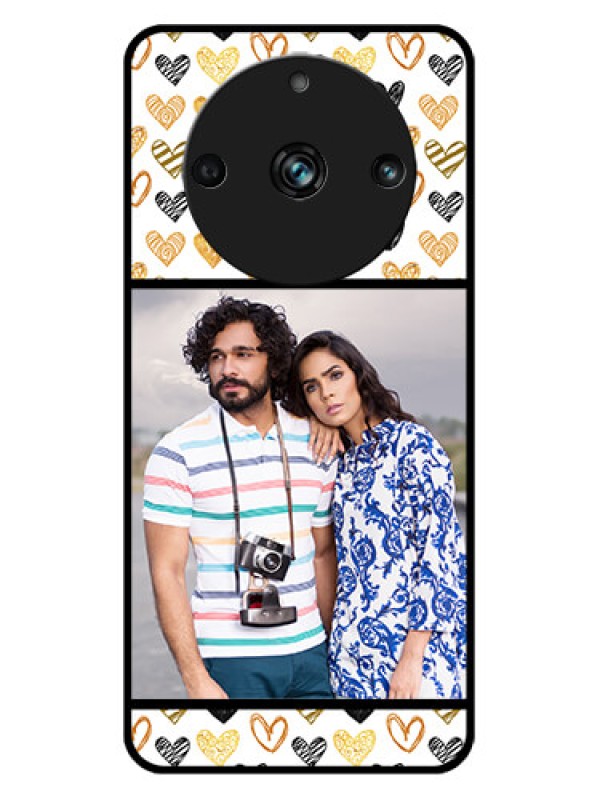 Custom Realme 11 Pro 5G Custom Metal Phone CaseLove Symbol Design