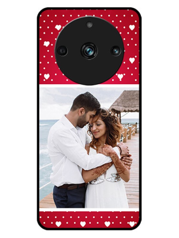 Custom Realme 11 Pro 5G Custom Metal Phone CaseHearts Mobile Case Design