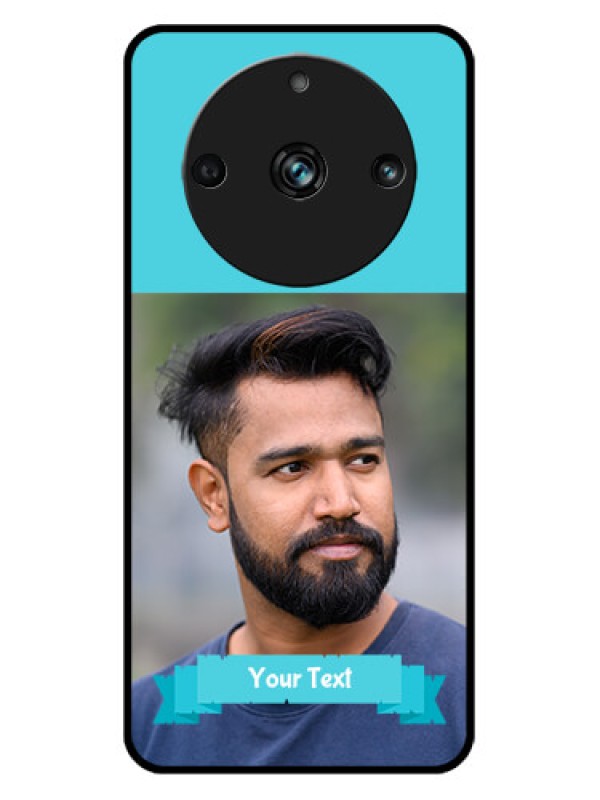 Custom Realme 11 Pro 5G Custom Metal Phone CaseBlue Color Design