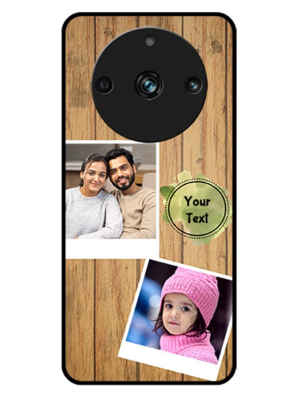 Custom Realme 11 Pro 5G Custom Metal Phone CaseWooden Texture Design