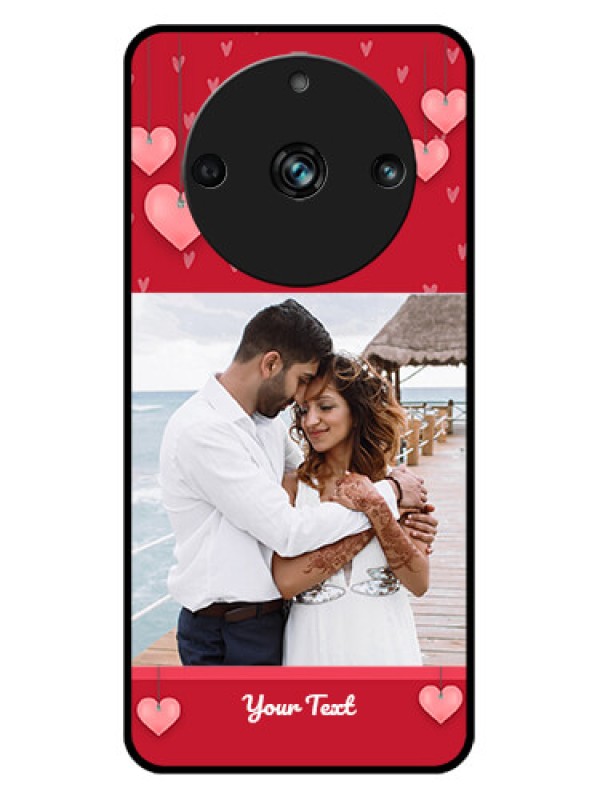 Custom Realme 11 Pro 5G Custom Metal Phone CaseValentines Day Design