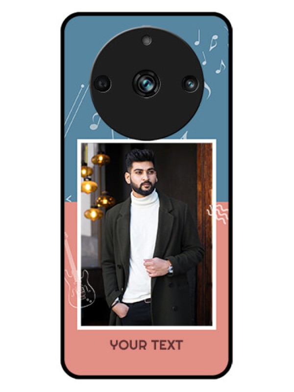 Custom Realme 11 Pro 5G Custom Metal Phone CaseWith Color Musical Note Design