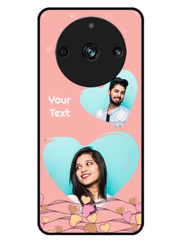 Custom Realme 11 Pro 5G Custom Metal Phone CaseLove Doodle Design